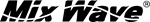 Mix Wave text logo Black